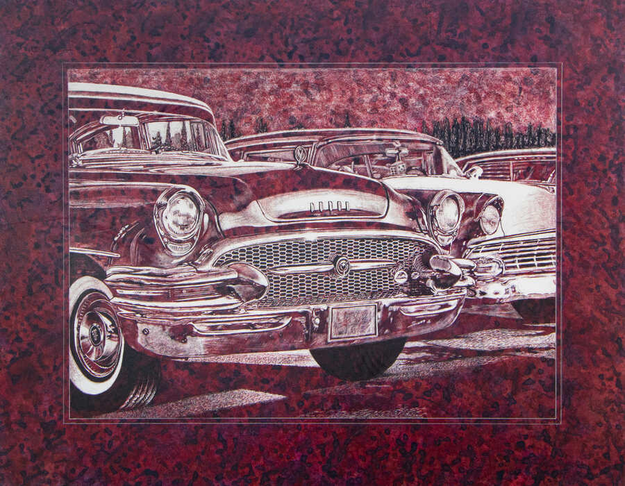 Classic cars 11”x14” Available