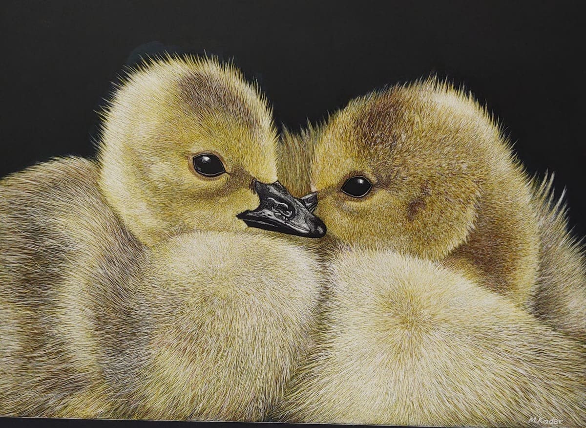 Couple of chicks 8”x10” Sold